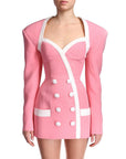 bella - pink blazer dress 