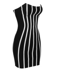 mini striped dress 